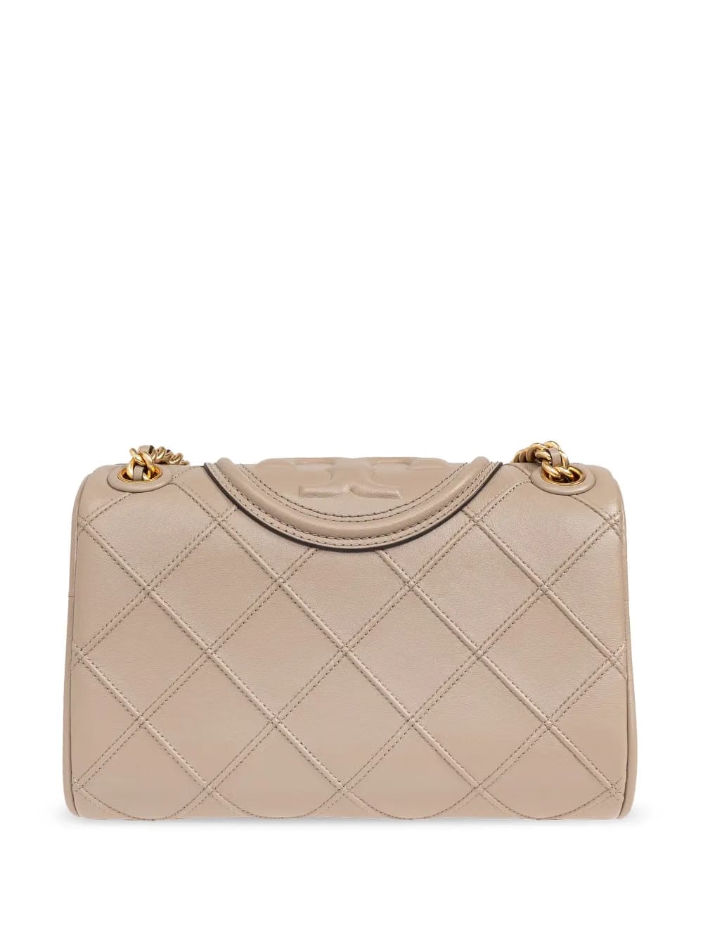 small Fleming diamond-quilted shoulder bag