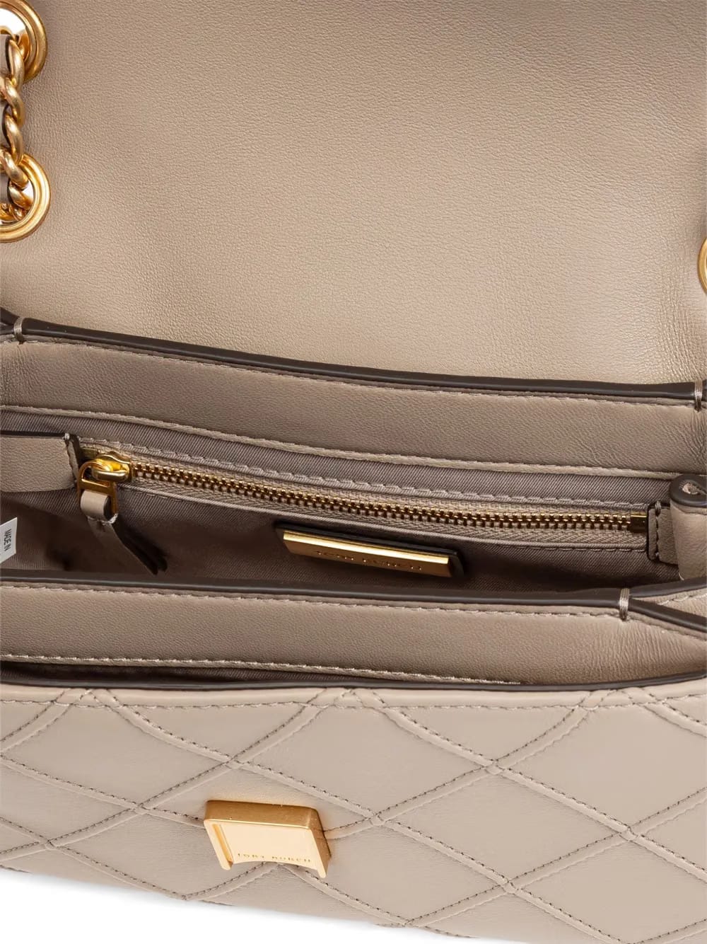 small Fleming diamond-quilted shoulder bag