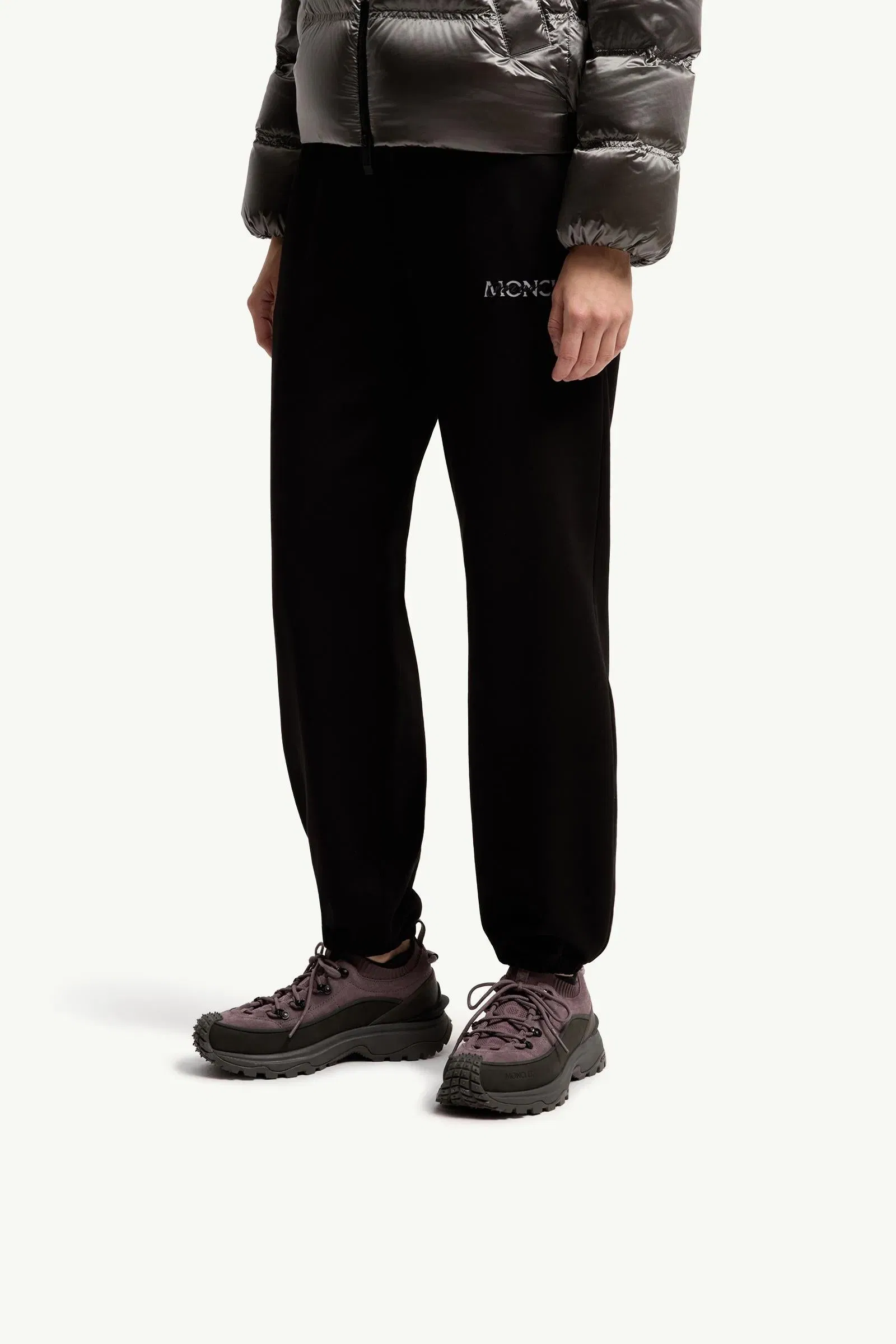 Moncler Trailgrip Lite3 Nubuck & Suede Sneakers Brown