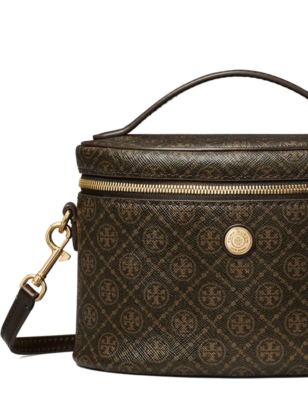 monogram coated vanity mini bag