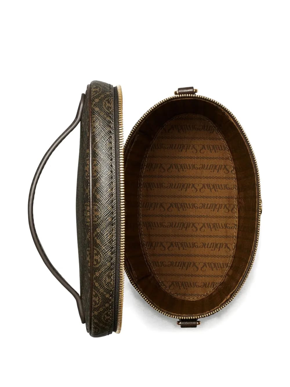 monogram coated vanity mini bag