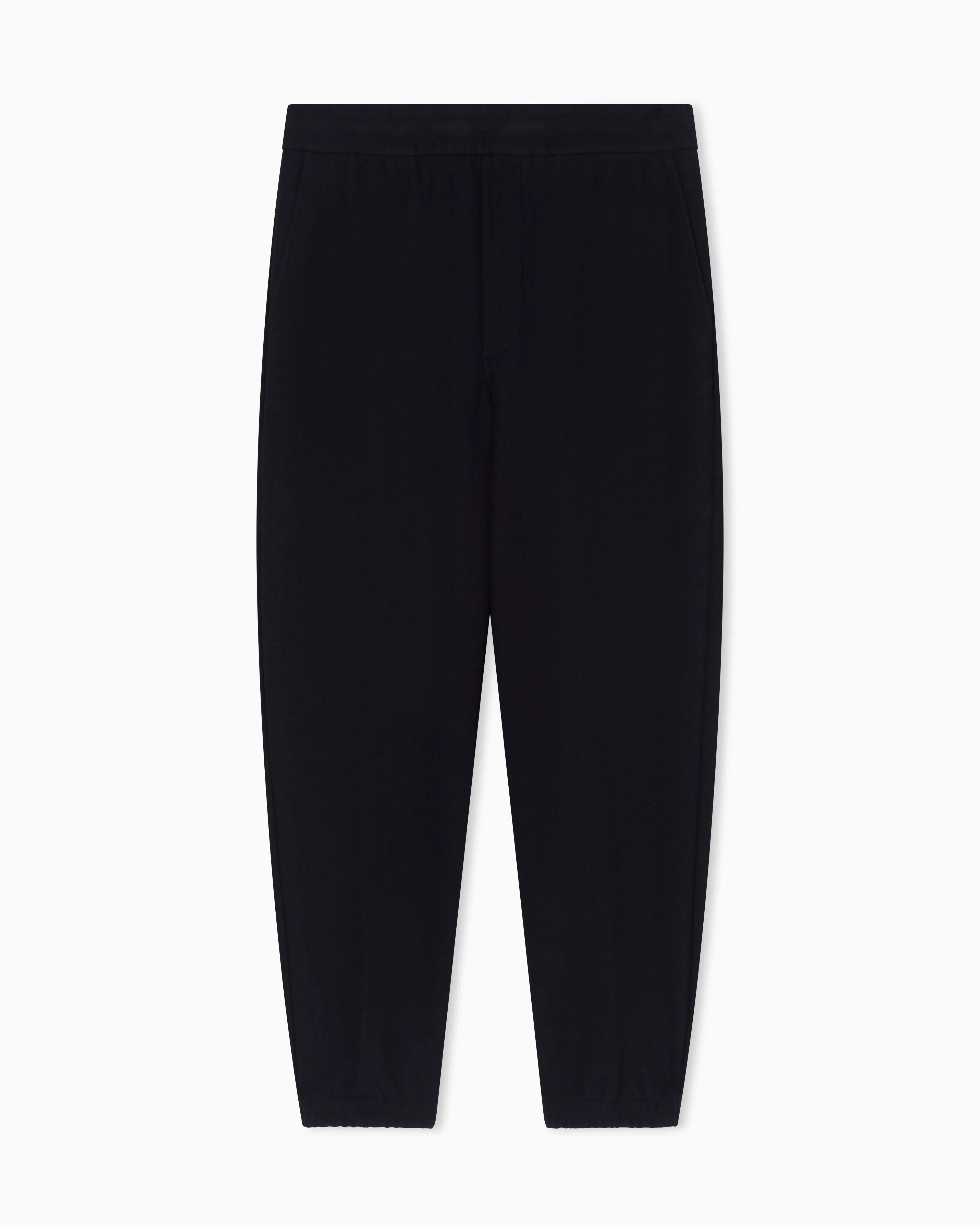 Emporio Armani Lyocell-blend jacquard interlock jersey joggers