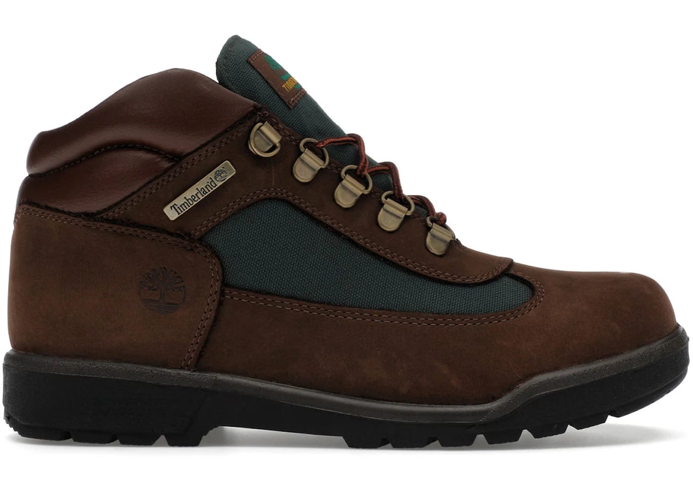 Timberland Field Boot Mid Lace Up Dark Brown GS