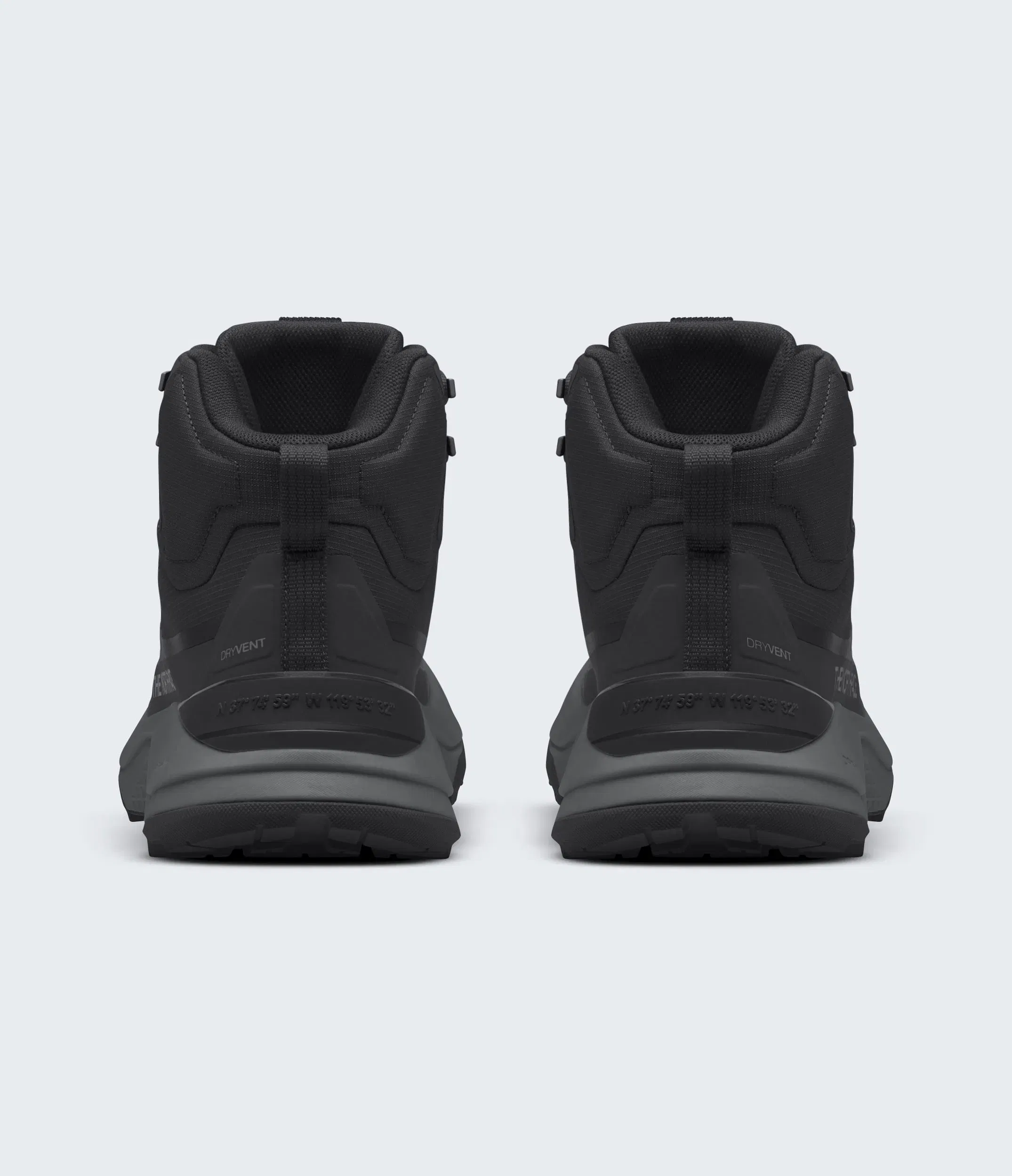 The North Face Womens Fastpack Mid Waterproof Boots Tnf Black Tnf Black