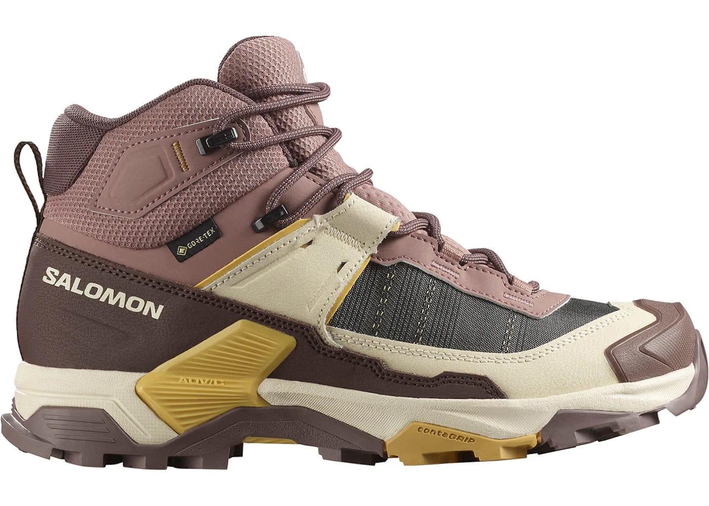 Salomon X Ultra 5 Mid Gore-Tex Burlwood French Roast Womens