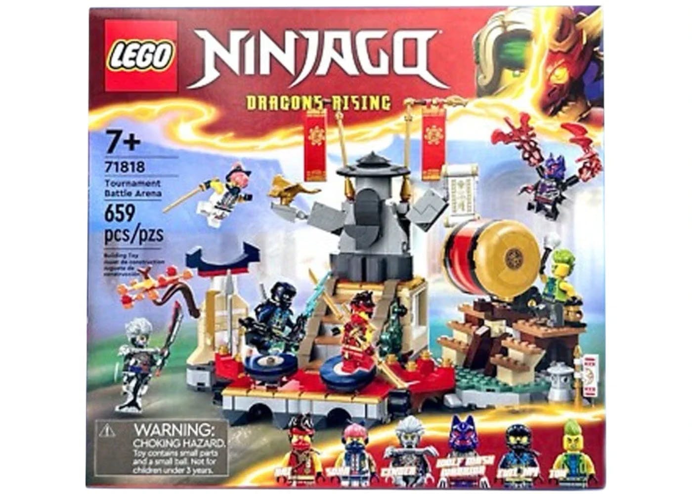 Lego Ninjago Tournament Battle Arena Set 71818