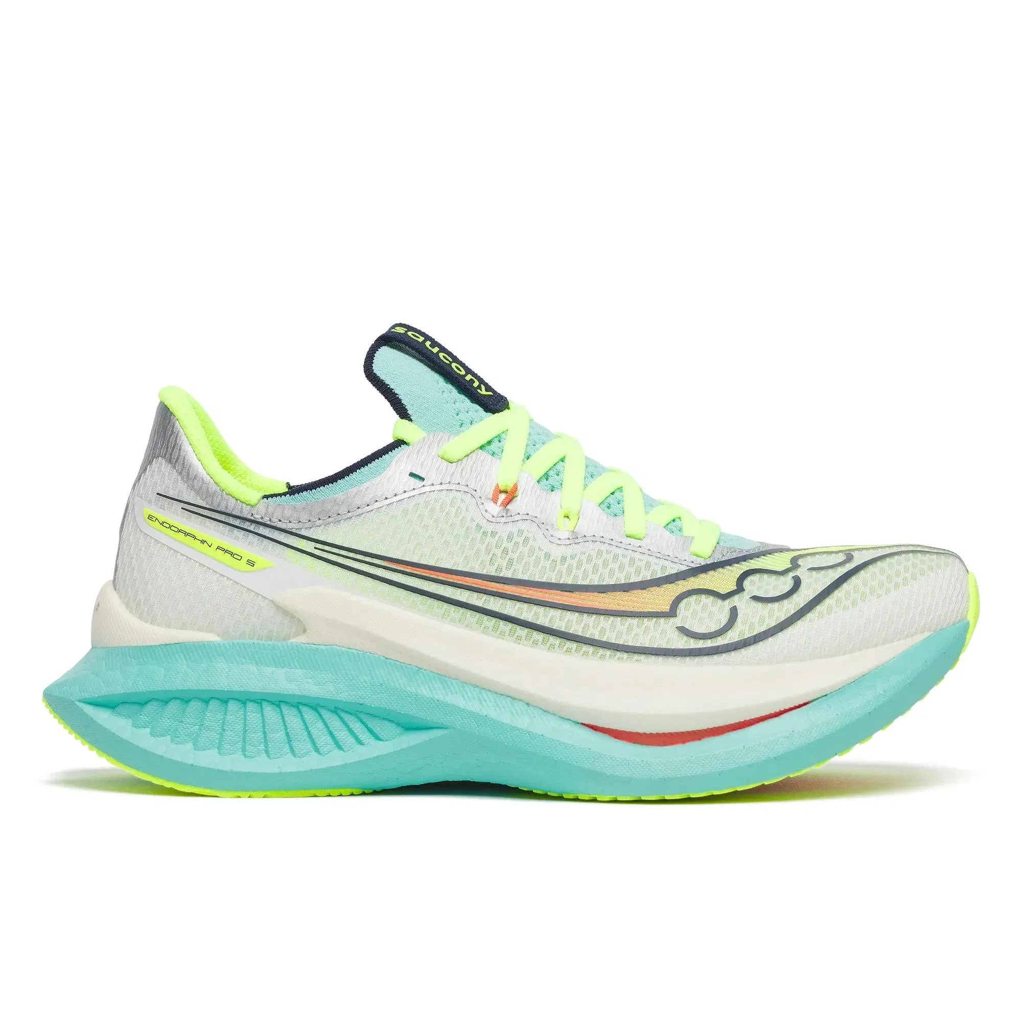 Saucony Women's Endorphin Pro 5 White | Splash