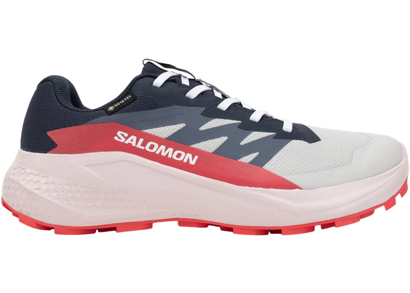 Salomon Alphaglide Gore-Tex Lunar Rock Blue Night Rouge Red Womens
