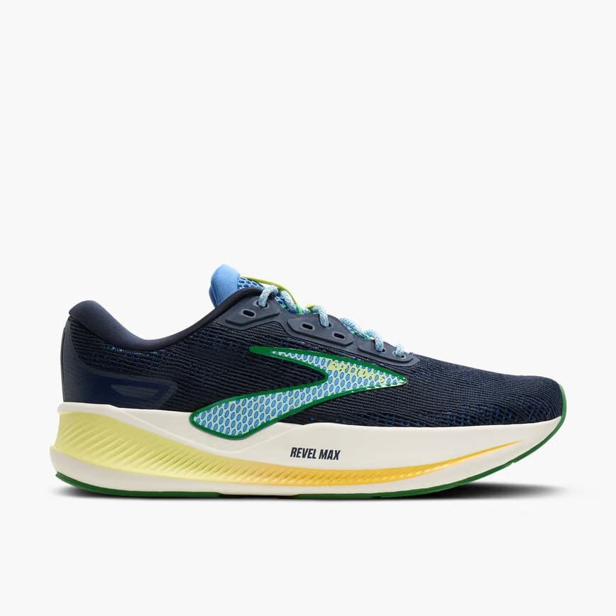 Brooks Revel Max Indigo/Marina/Lemon