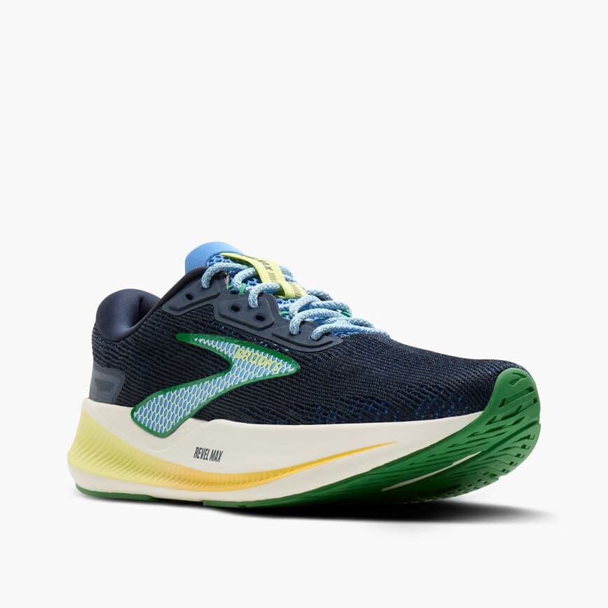 Brooks Revel Max Indigo/Marina/Lemon