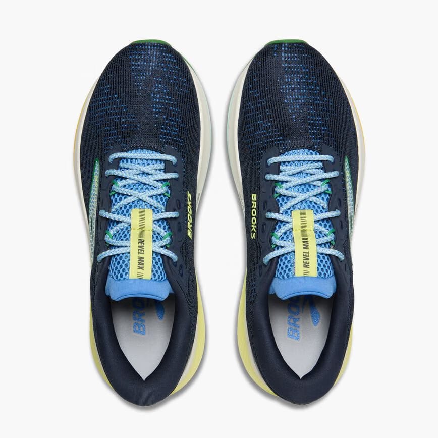 Brooks Revel Max Indigo/Marina/Lemon