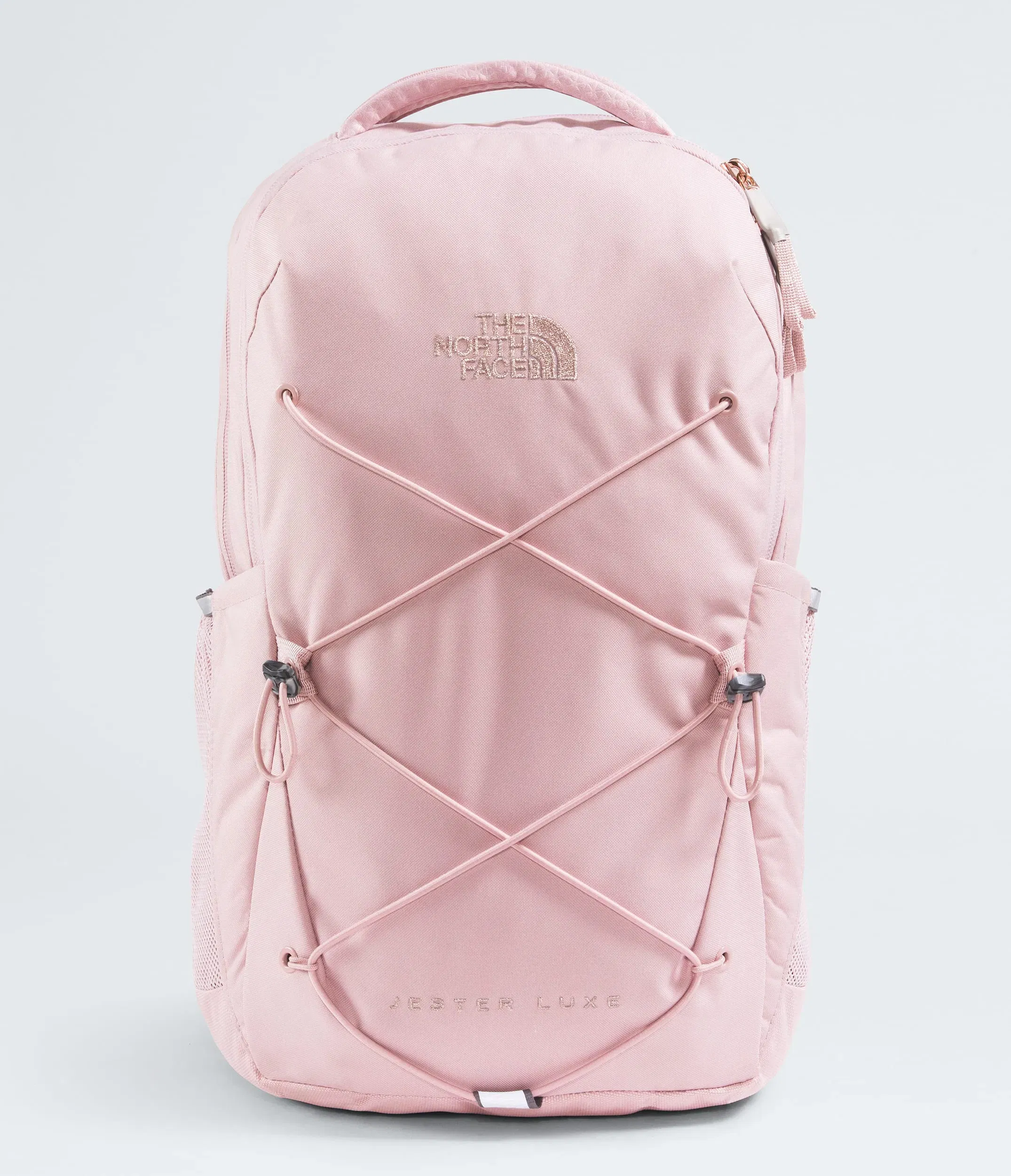 The North Face Women’s Jester Luxe Backpack Metal Pink-Burnt Coral Metallic