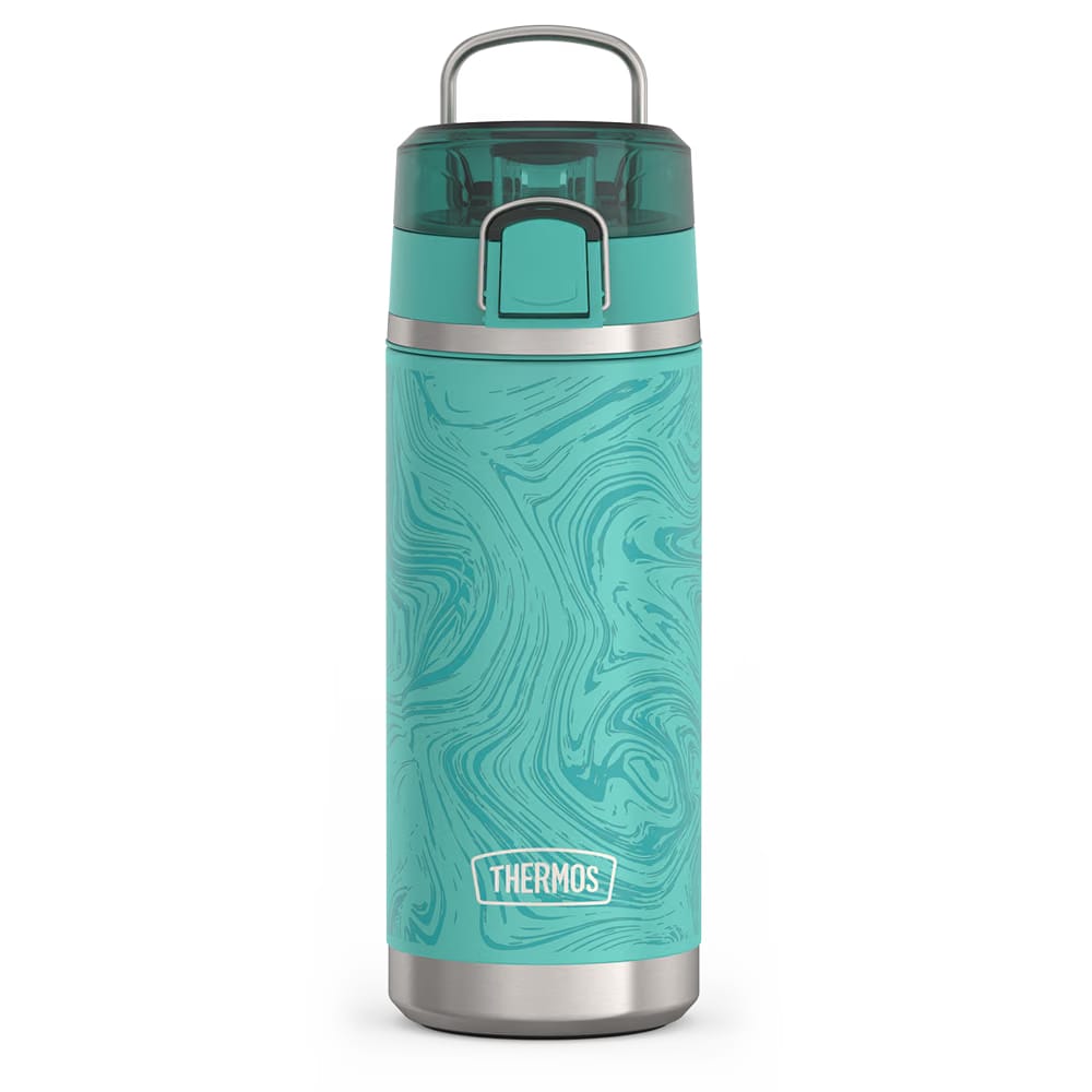 Thermos 18oz Icon Kids Water Bottle With Spout Lid Marble