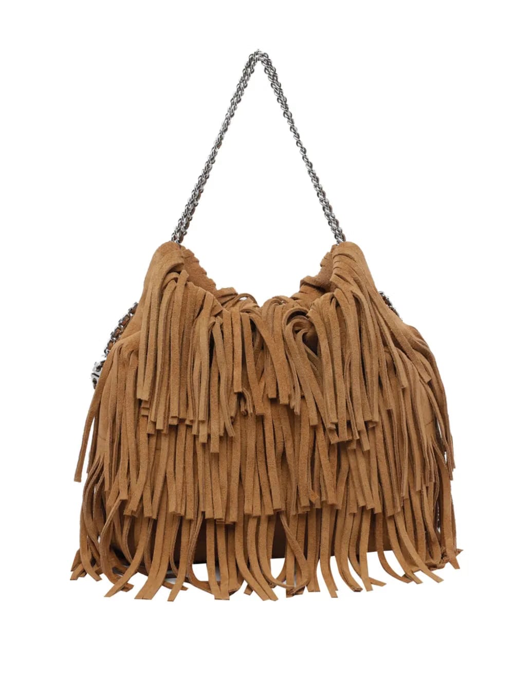 miniFleming fringed shoulder bag
