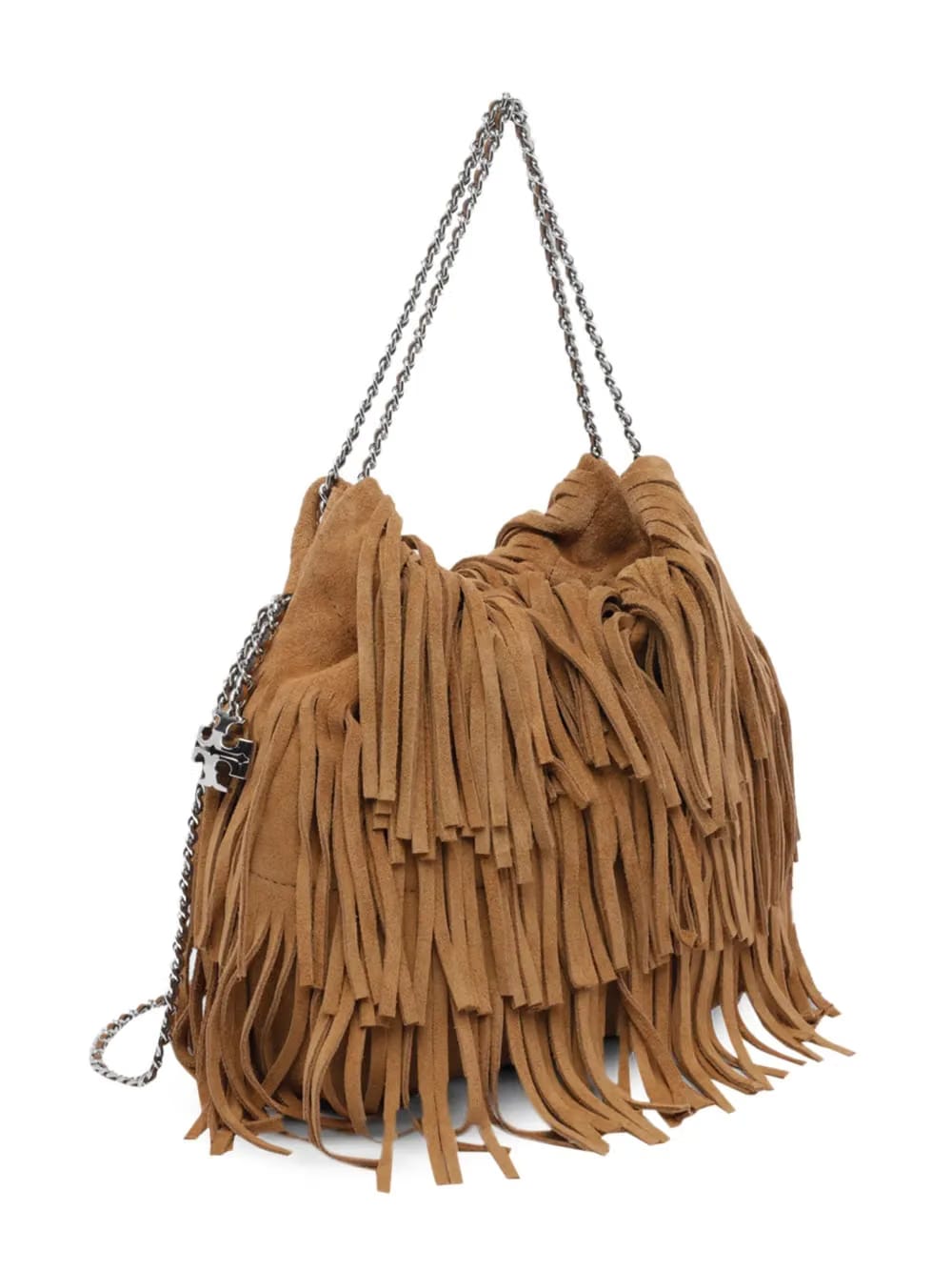miniFleming fringed shoulder bag
