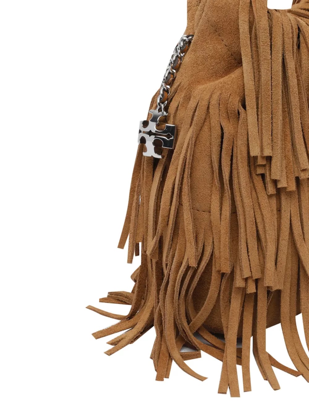 miniFleming fringed shoulder bag
