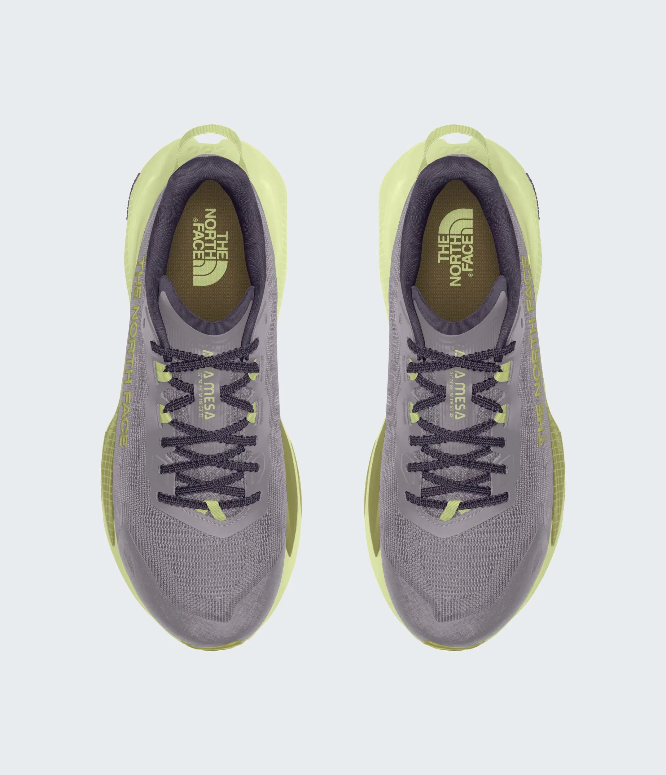 The North Face Womens Altamesa 500 V2 Shoes Transcendent Grey-Pear Transcendent Grey-Pear