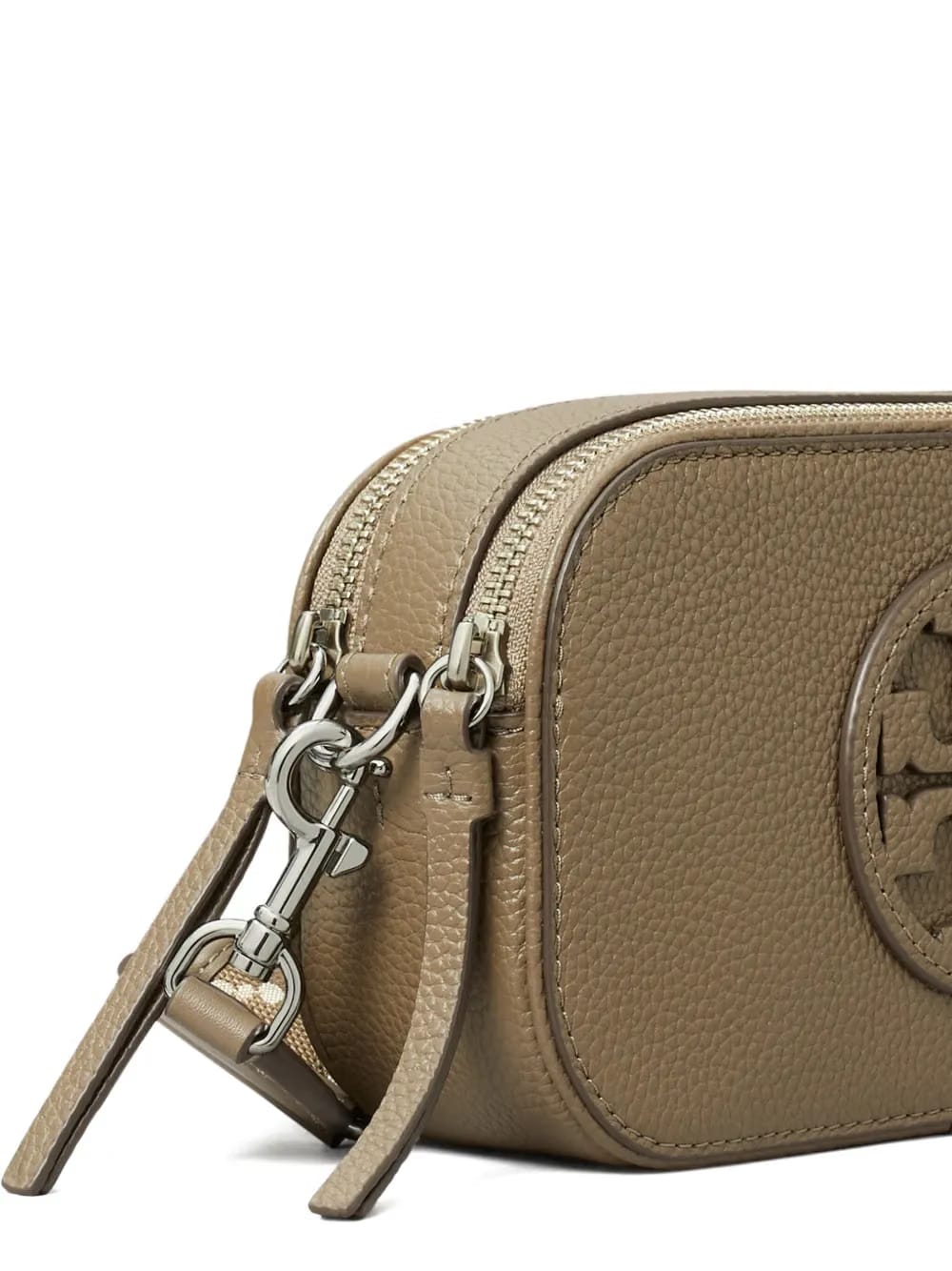 Miller logo-embossed leather crossbody bag