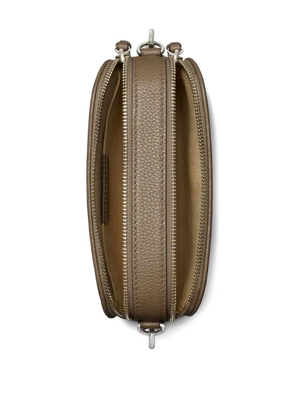 Miller logo-embossed leather crossbody bag