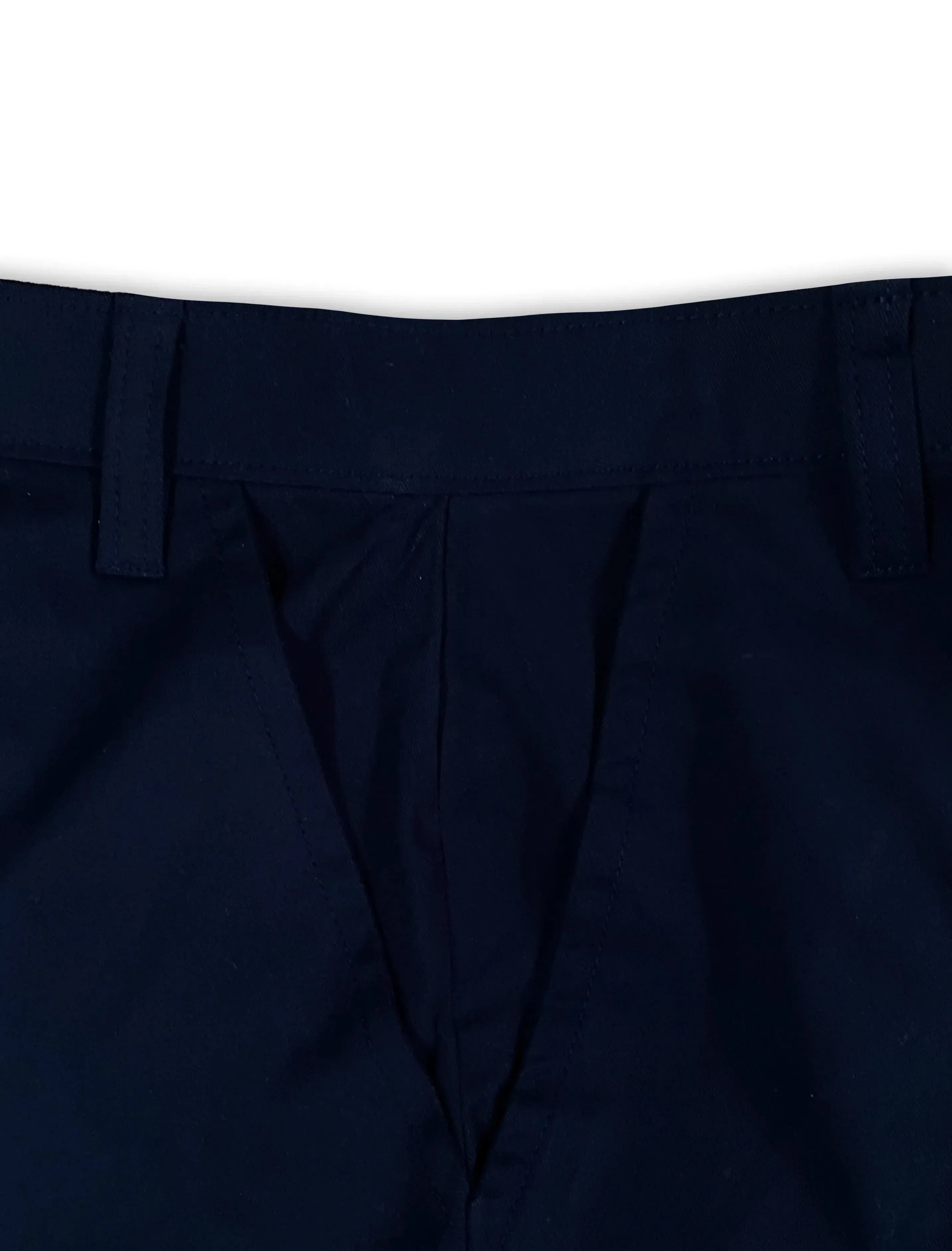 ZIP UP WORK PANTS IN NAVY BLUE