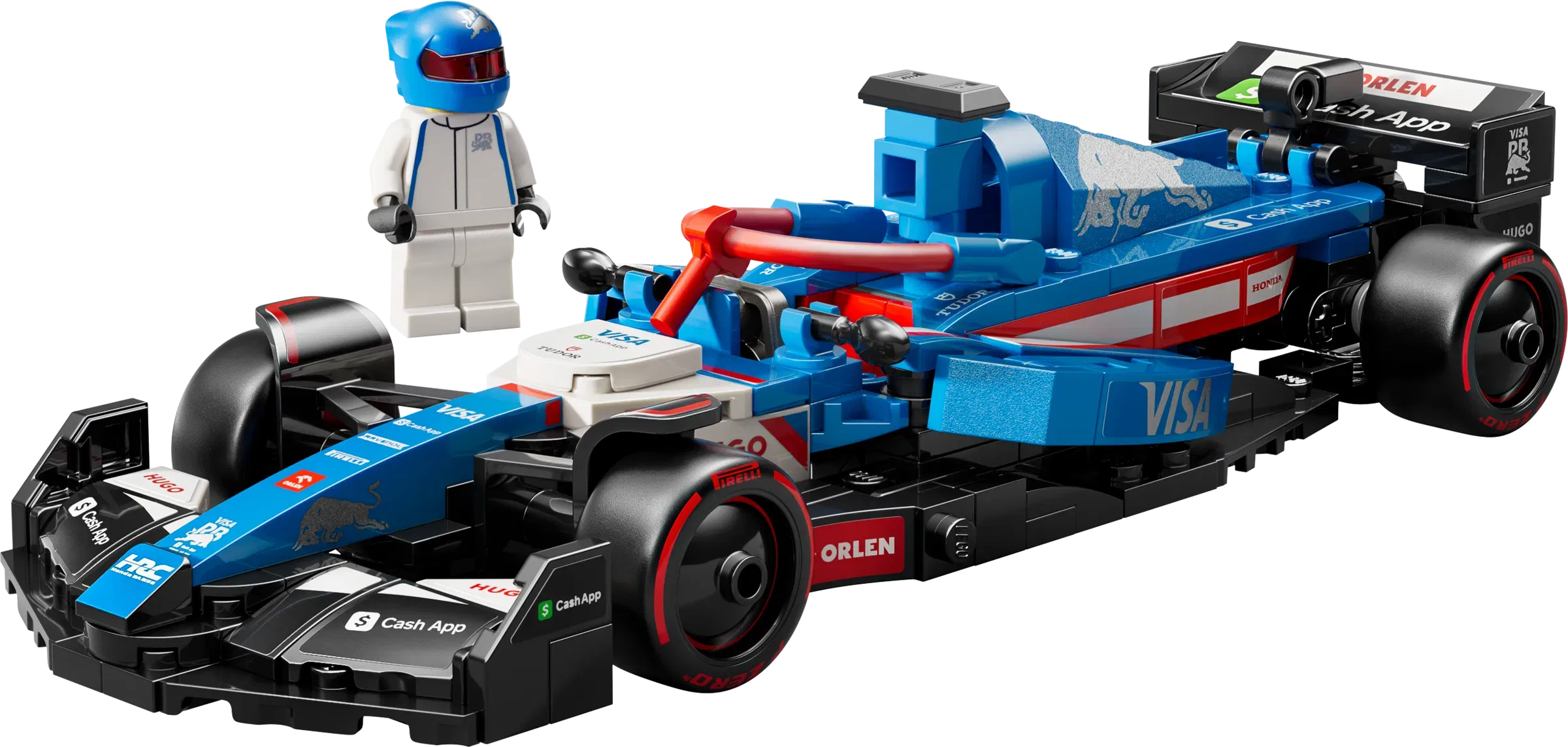 Lego Visa Cash App RB VCARB 01 F1 Race Car