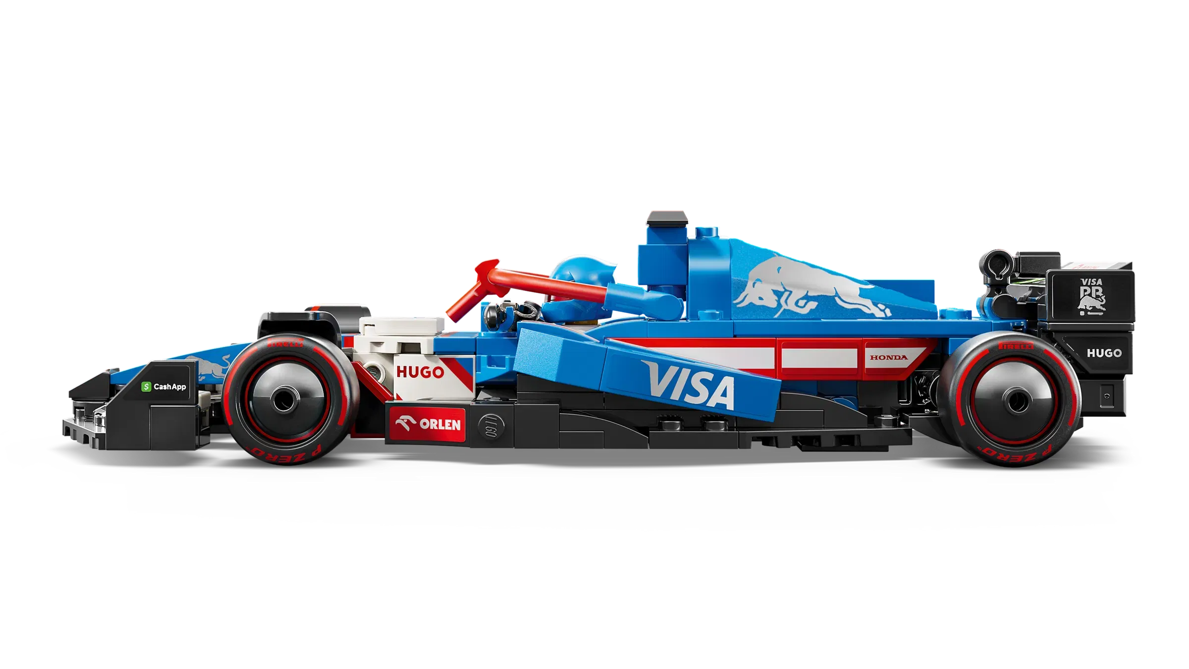 Lego Visa Cash App RB VCARB 01 F1 Race Car
