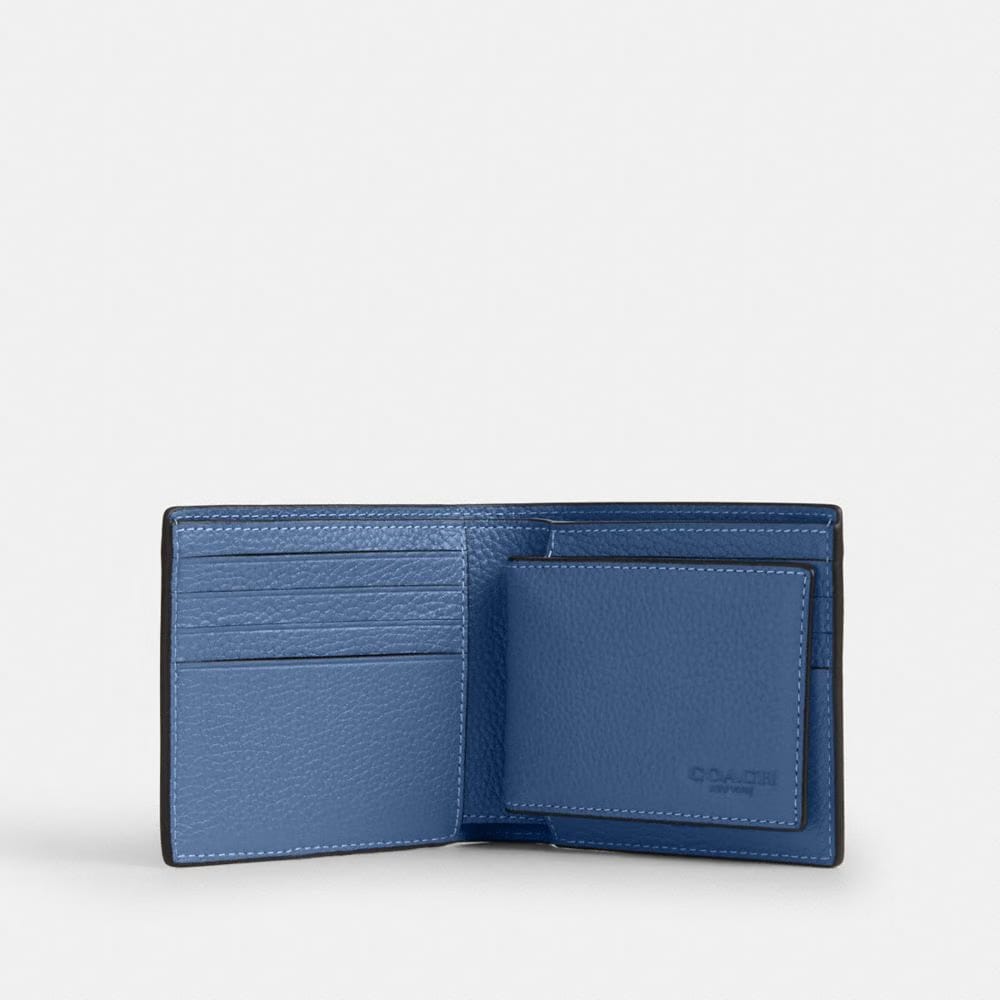 Coach 3 In 1 Wallet Light Denim