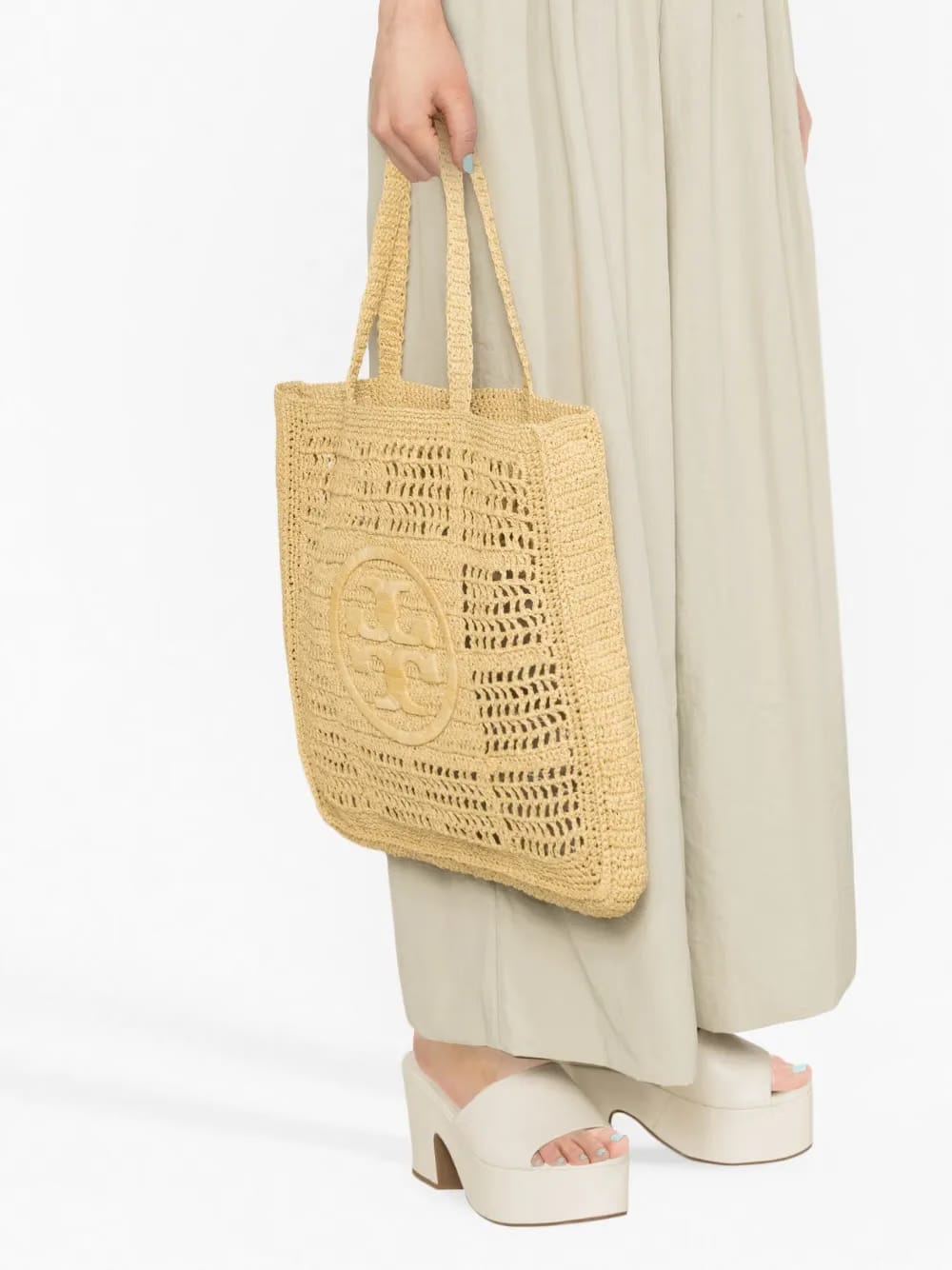 Ella crochet tote bag
