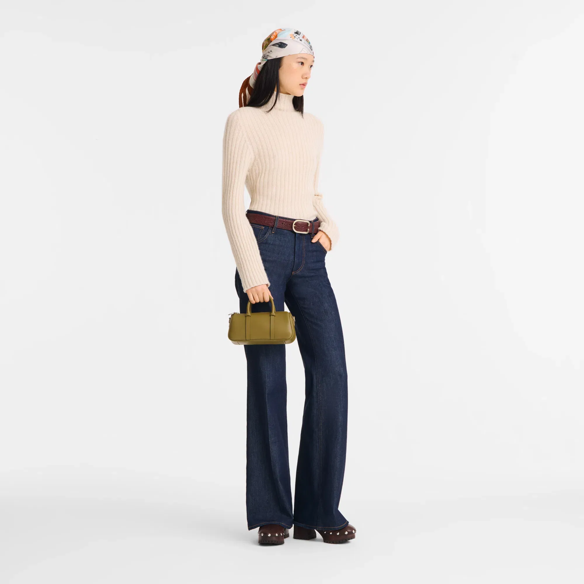 Longchamp Daylong S Handbag Olive