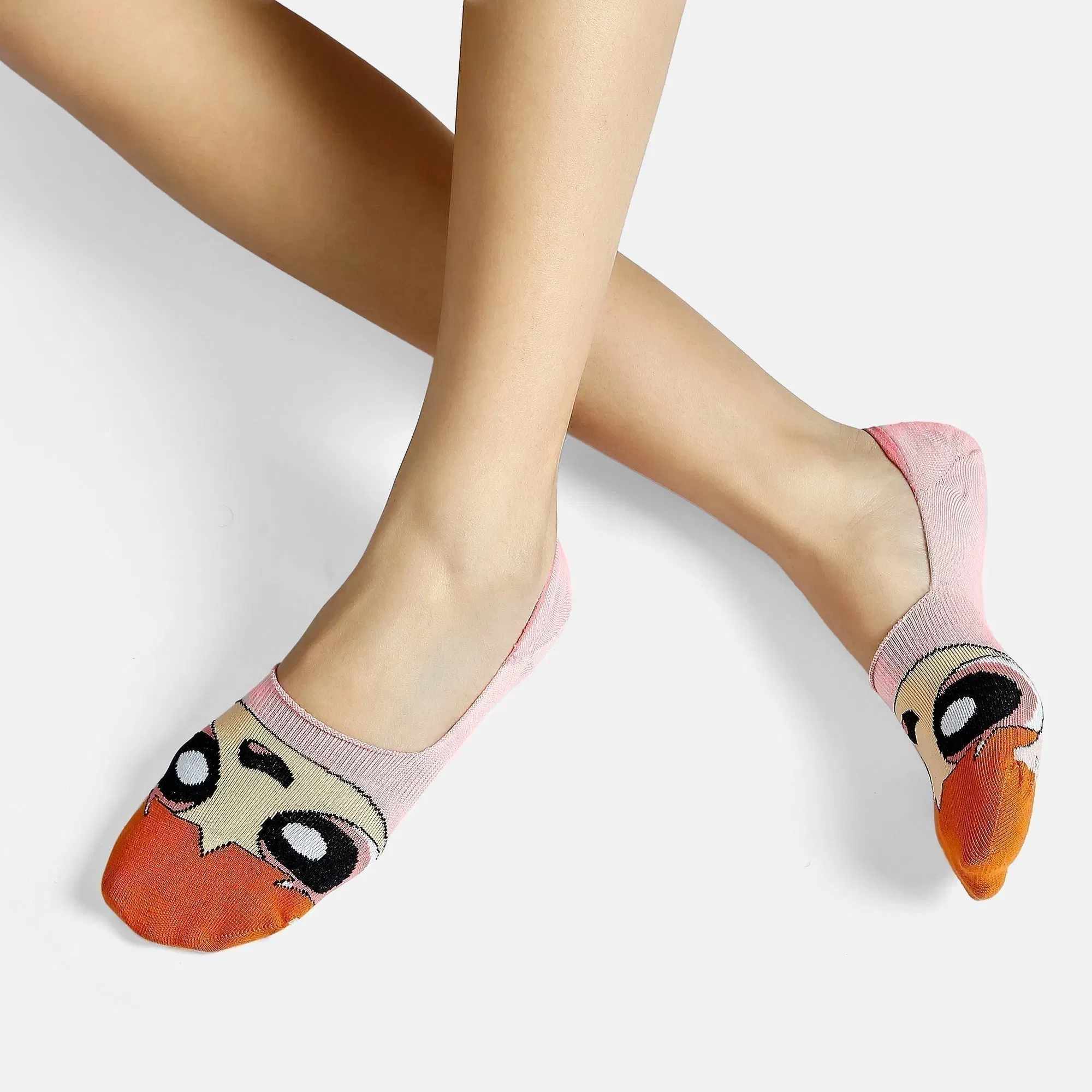 Women’s Powerpuff Girls Loafer Socks