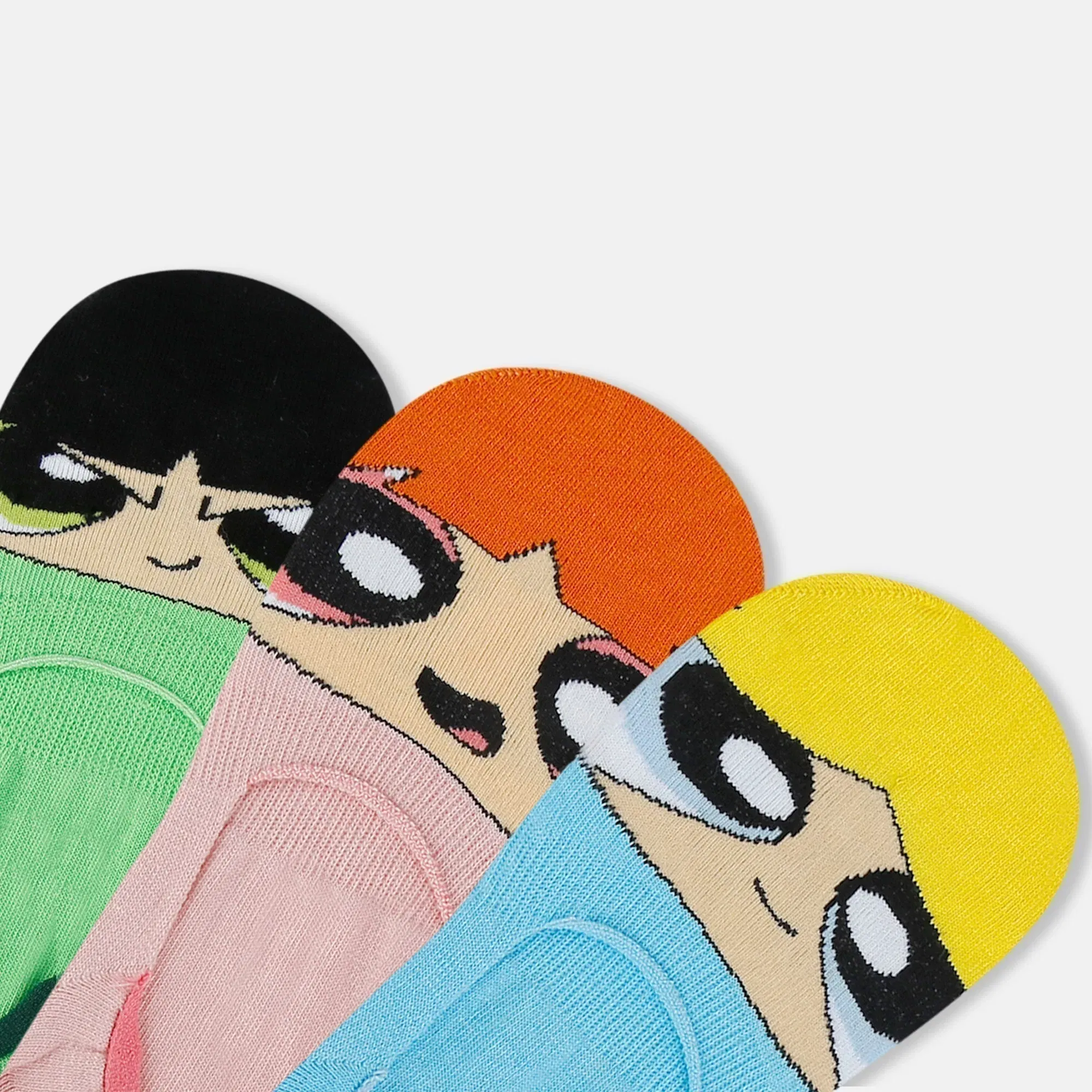 Women’s Powerpuff Girls Loafer Socks