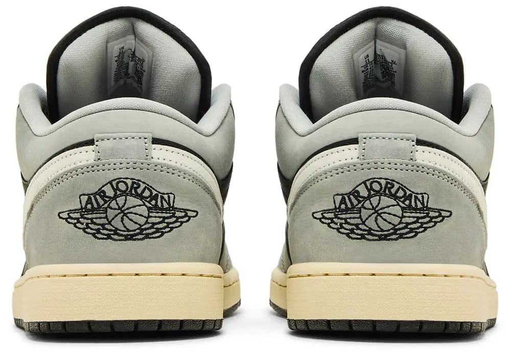 Air Jordan 1 Low 'Light Smoke Grey' Off Noir