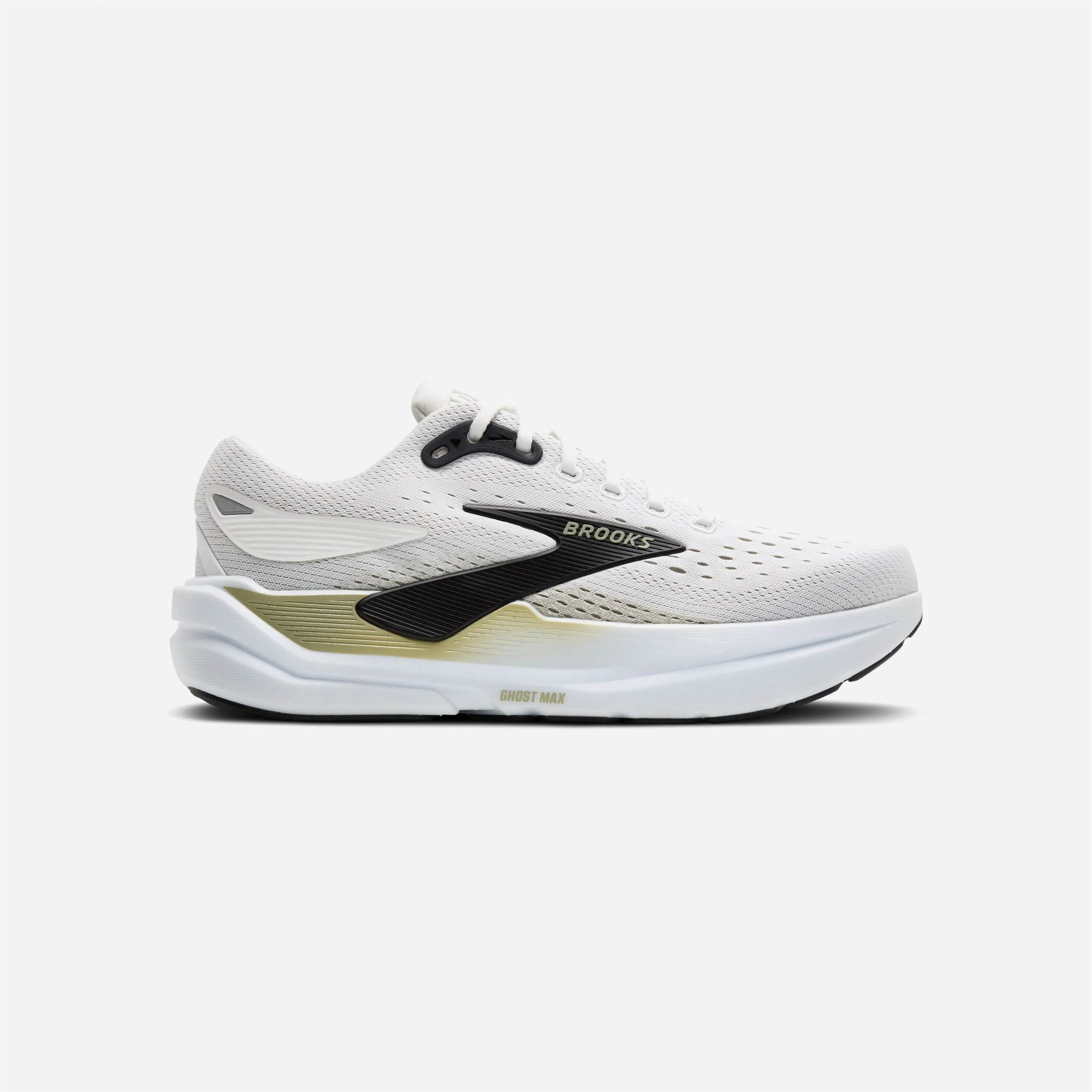 Brooks Ghost Max 3 Bright White Tea Black