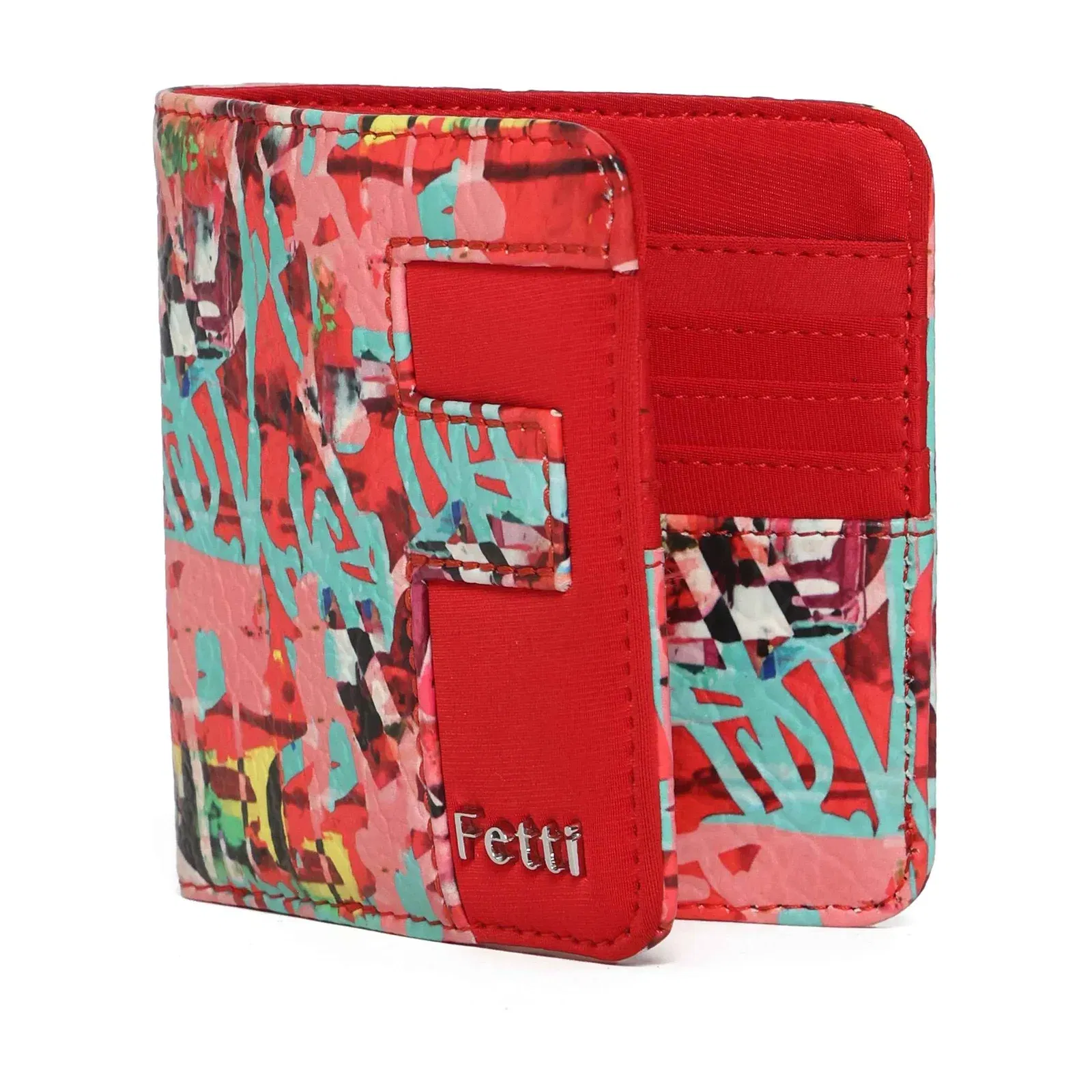GraffLd Street Wallet Unisex Red