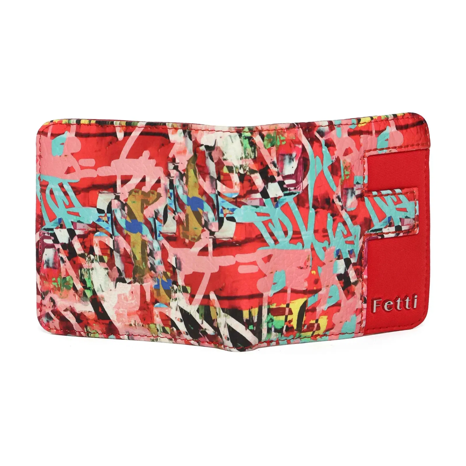 GraffLd Street Wallet Unisex Red