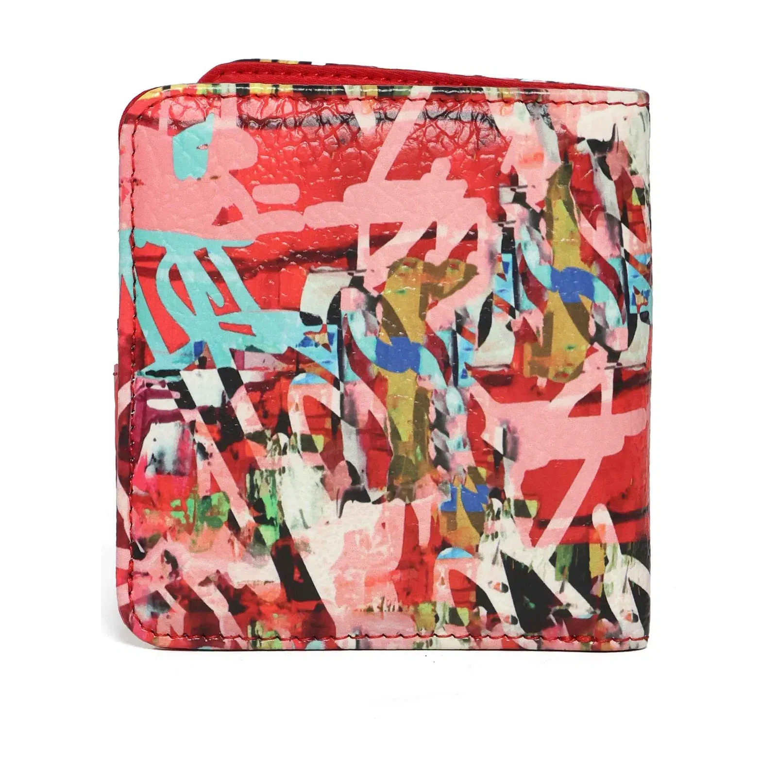 GraffLd Street Wallet Unisex Red