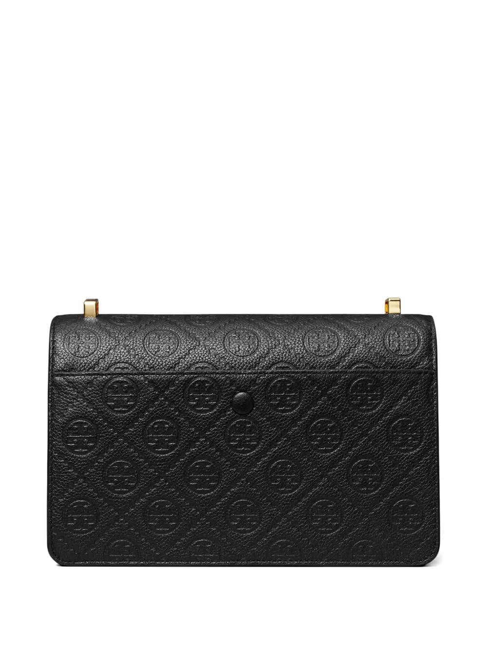 T-Monogram embossed leather shoulder bag