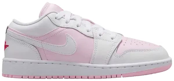 Jordan 1 Low ALT Pink Foam Fire Red White (PS)