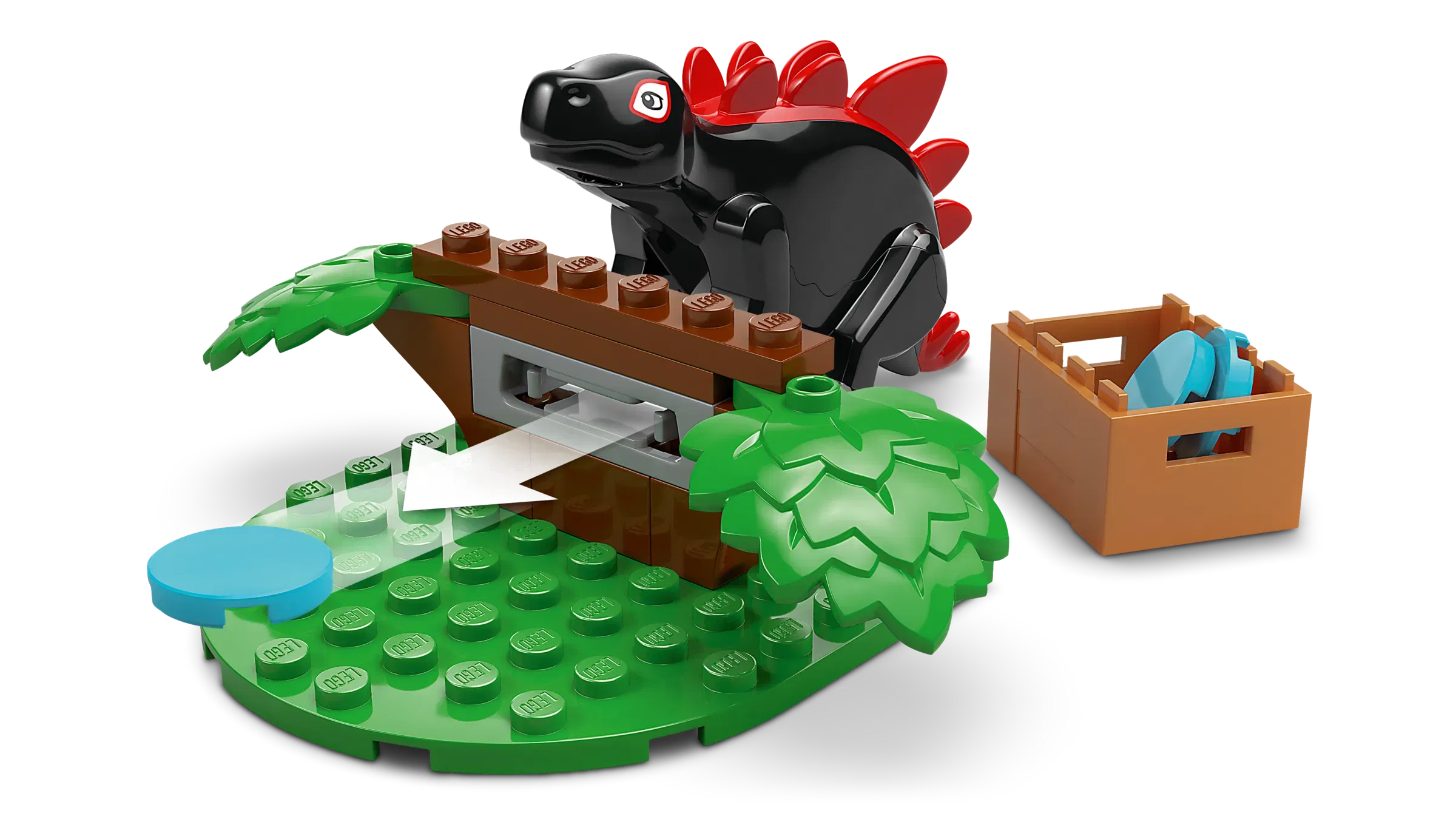 Lego Spidey and Gobbys Raptor Battle at Tree House HQ