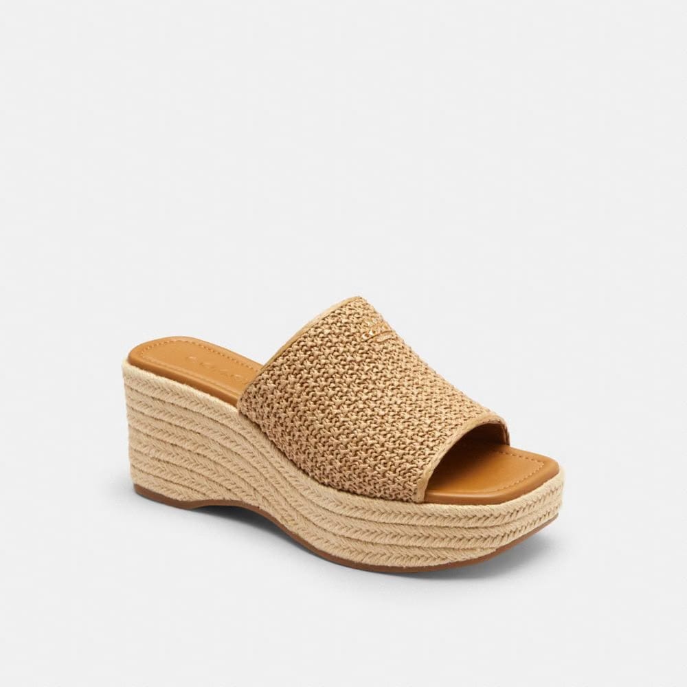 Women's Coach Phoebe Platform Sandal Natural
