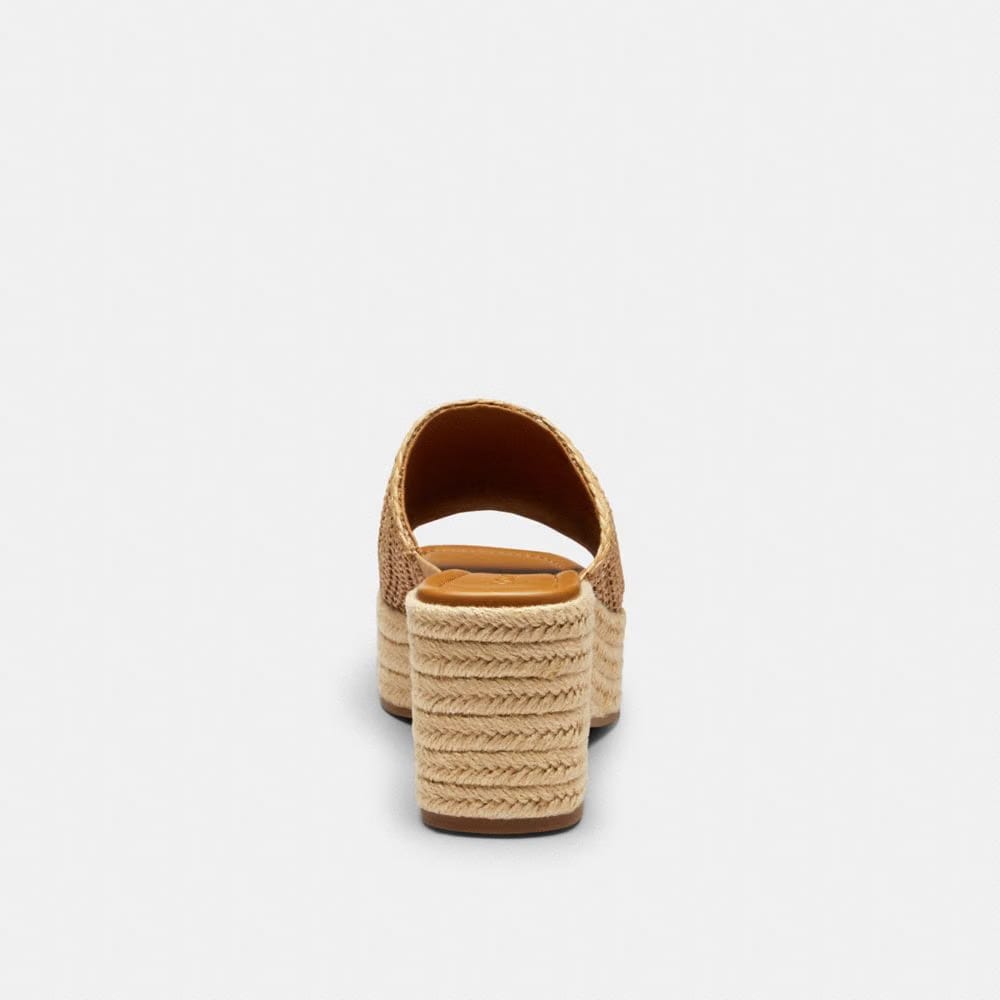 Women's Coach Phoebe Platform Sandal Natural