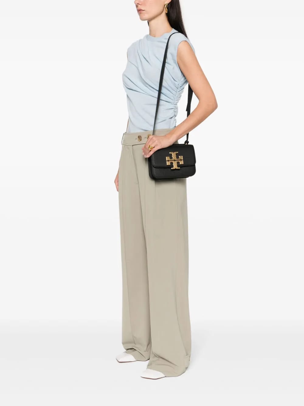 small Eleanor leather cross body bag