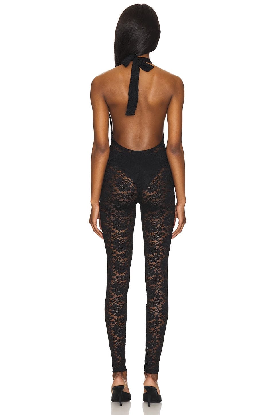 superdown Tayler Catsuit in Black
