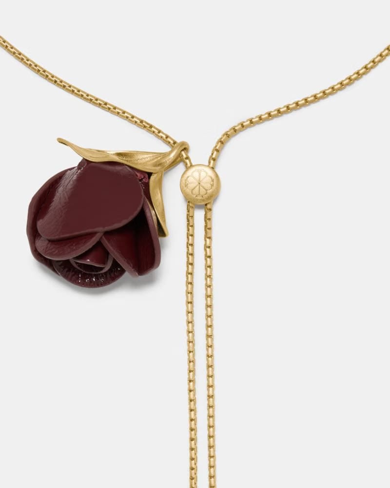 Rose Buds Wrap Necklace