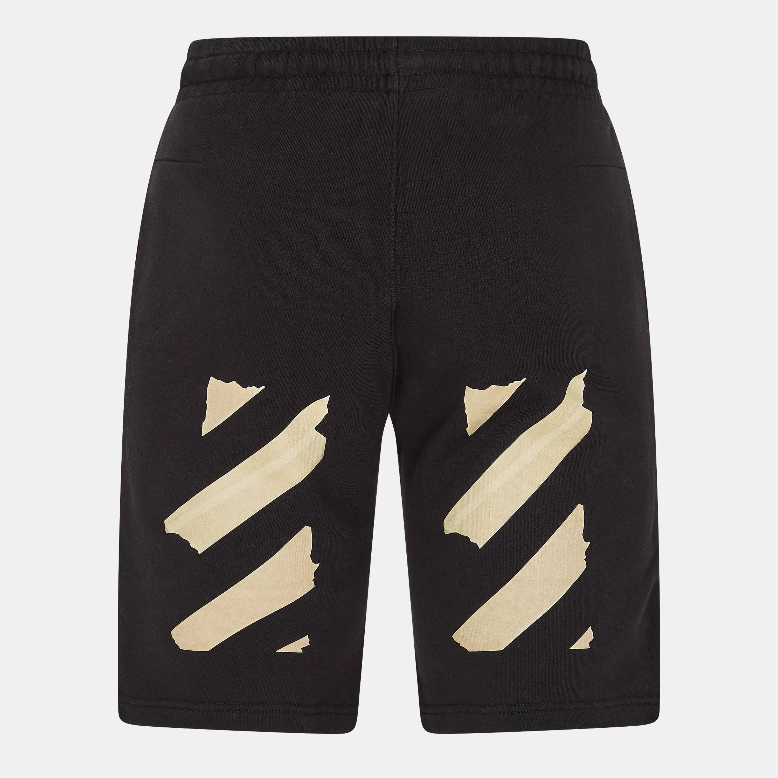 Knee Length Fleece Jogger Shorts