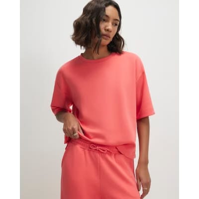 Orange Premium Short Sleeve Boxy T-shirt