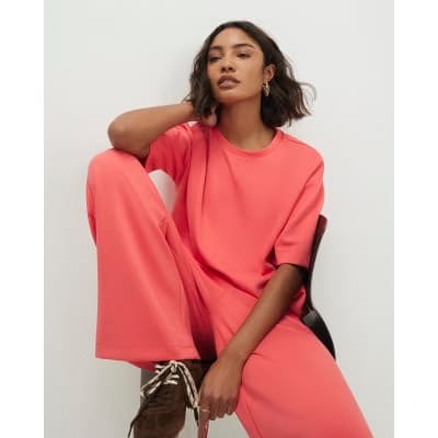 Orange Premium Short Sleeve Boxy T-shirt