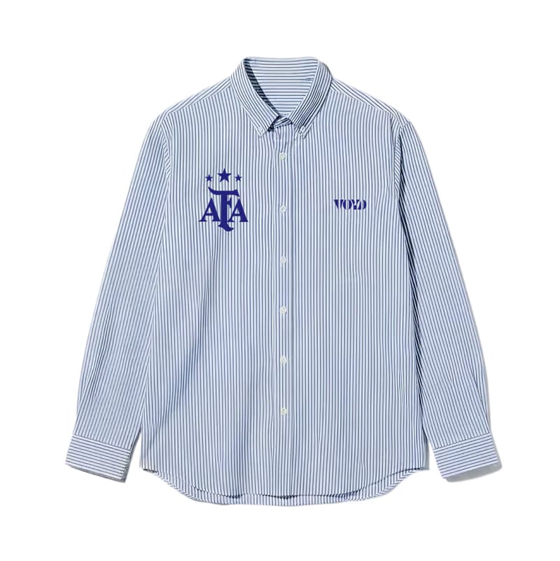 Voyd Berlin Elite Blue Stripe Shirt