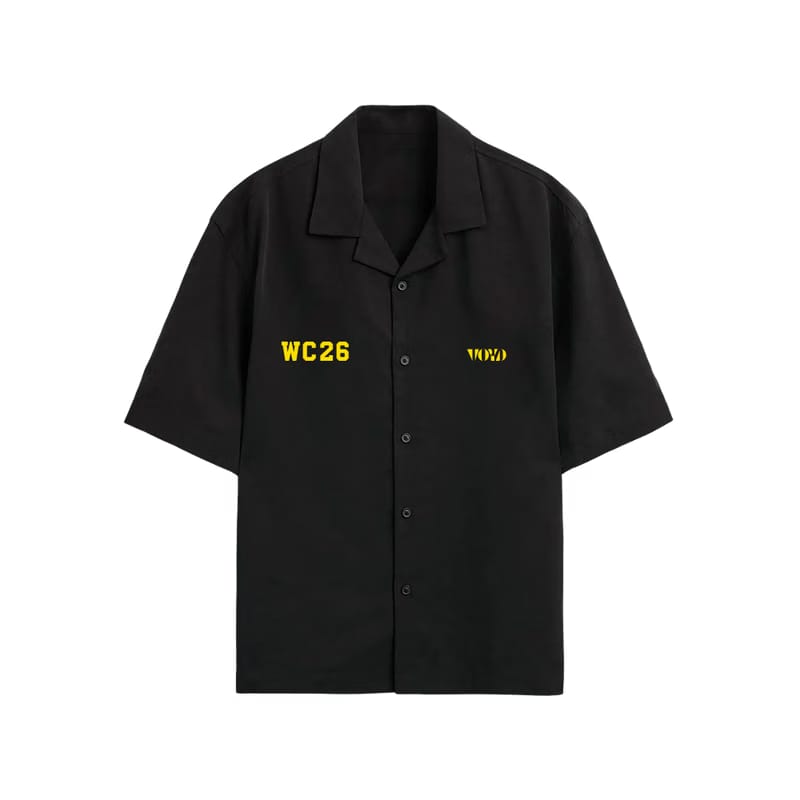 Voyd Rio Elite Black Bowling Shirt