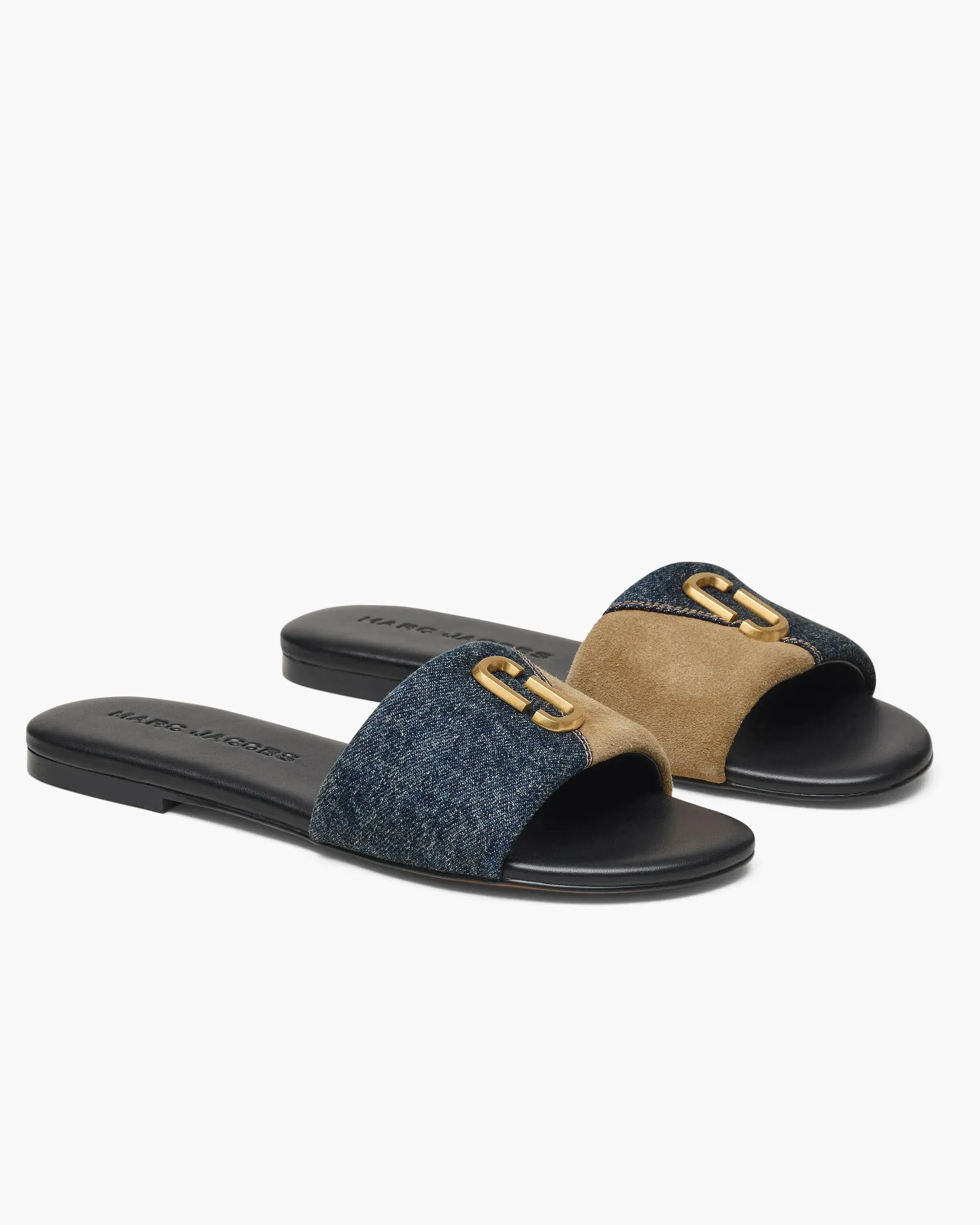 The Denim Suede Snapshot Slide